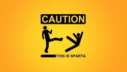 Cuidado Isso é Esparta