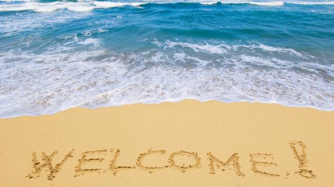 Férias Seja Bem Vindo a Praia - Wellcome