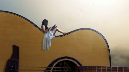 Lendo O Livro Sobre O Violão